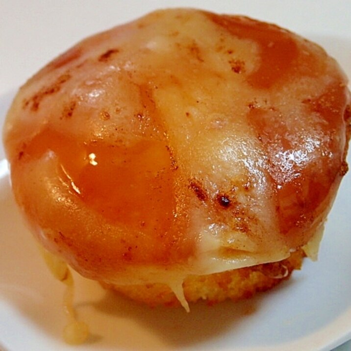 ピーナツチーズホットマフィン♪